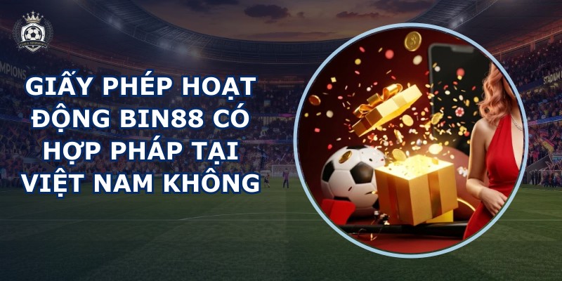 Giấy phép hoạt động BIN88