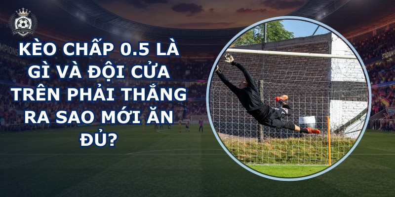 Kèo chấp 0.5 là gì