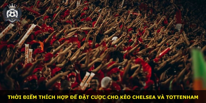 Thời điểm thích hợp để đặt cược cho kèo Chelsea và Tottenham