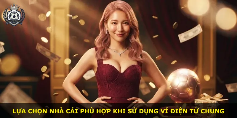 Lựa chọn nhà cái phù hợp khi sử dụng ví điện tử chung
