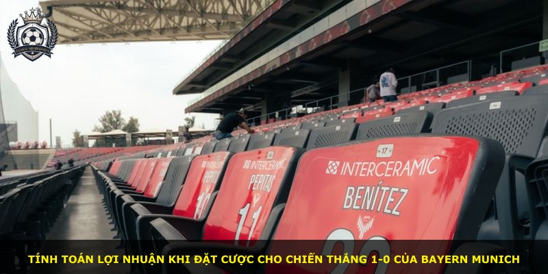 Tính toán lợi nhuận khi đặt cược cho chiến thắng 1-0 của Bayern Munich